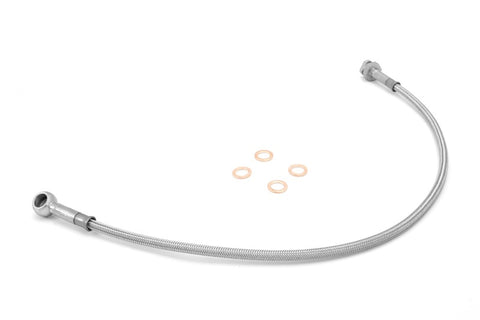 Rugged Ridge Front Brake Hoses Stainless 76-81 CJ5 CJ7 and CJ8 - 16734.05