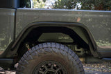 DV8 Offroad 20-24 Jeep Gladiator JT Rear Inner Fender Liners - Satin Black - INFEND-07RB