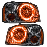 Oracle 01-04 Nissan Frontier SMD HL - Dual Halo - ColorSHIFT w/ Simple Controller - 7178-504