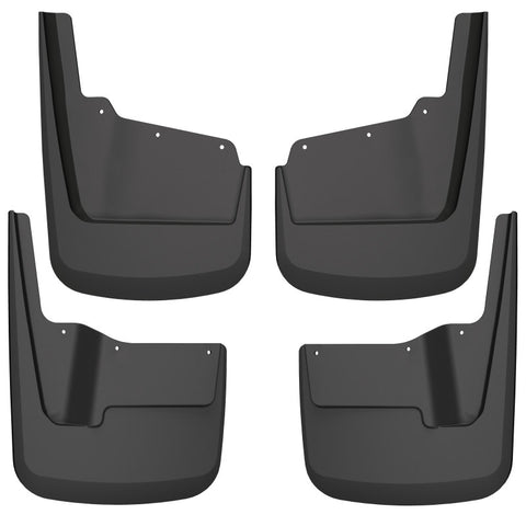 Husky Liners 20-23 GMC Sierra 2500/3500 HD (Excl. Dually) Front & Rear Mud Guards - Black - 58296
