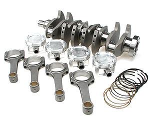 Eagle Chevrolet LS2 408 Competition Rotating Assembly 9.2:1 Mahle Dish Pistons Kit - 129444030