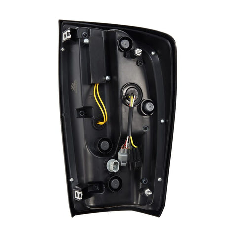 AlphaRex 16-21 Toyota Tacoma LUXX LED Taillights Alpha Blk w/Activ Light/Seq Signal - 680080