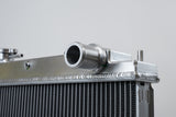 CSF Nissan R33 Skyline GT-R/GTS Full Billet Aluminum High-Performance Radiator - Black - 7219B