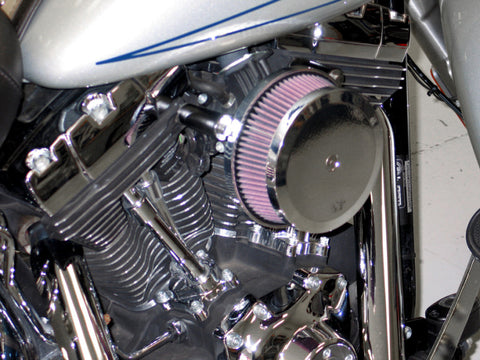 K&N  Harley-Davidson Dyna Wide Glide 103 CI Street Metal Intake System-Hammer - RK-3933