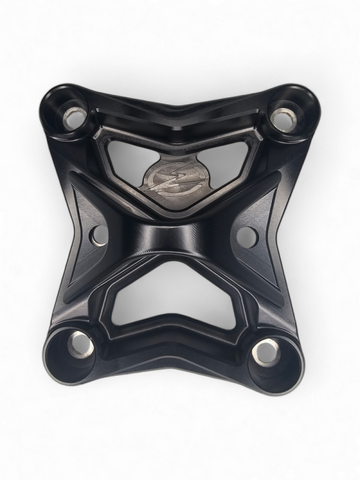 Elektric Offroad 2017+ Can Am X3 Maverick 6 Bolt Eod Xl Radius Rod Plate With Tow Hook Black - RRP210012XL