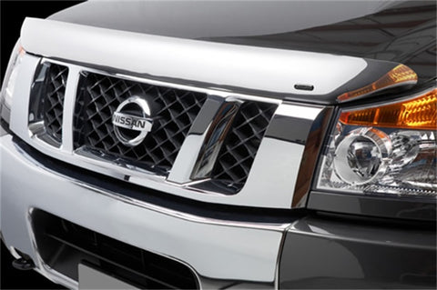 Stampede 2005-2015 Nissan Armada Vigilante Premium Hood Protector - Chrome - 3411-8