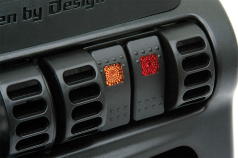 Daystar 1997-2001 Jeep Cherokee XJ 2WD/4WD - Air Vent Switch Panel (Switches Sold Separate) - KJ71032