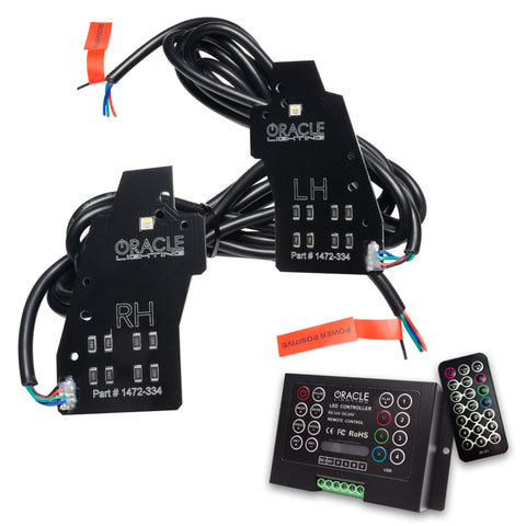 Oracle 20-22 Ford Explorer Dynamic RGB Headlight DRL Kit - - w/ 2.0 Controller - 1472-333