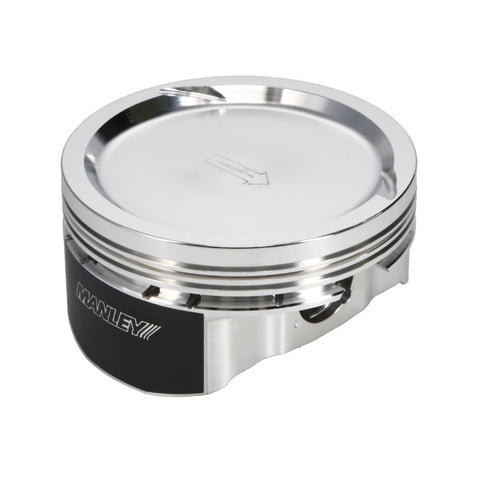 Manley Chevy LS1/LS2/LS3/LS6/LS7 Series 4.08in Bore 1.115in CD -29cc Dish Platinum Series Pistons - 592880C-8