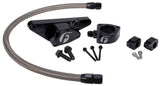 Fleece Performance 03-07 Manual Transmission Cummins Coolant Bypass Kit w/ SS Braided Line - FPE-CLNTBYPS-CUMMINS-MAN-SS