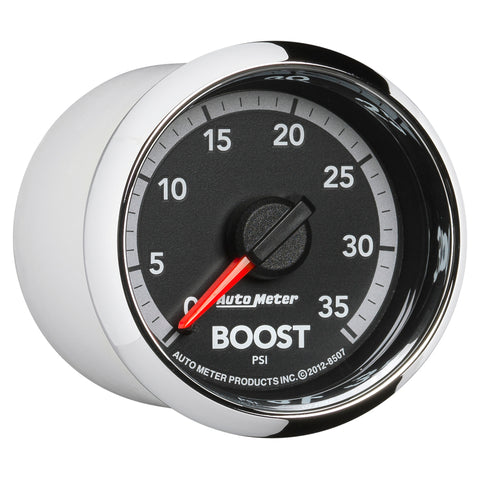 Autometer Gen4 Dodge Factory Match 52.4mm Mechanical 0-35 PSI Boost Gauge - 8507