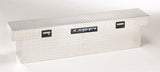 Lund Universal Aluminum Single Lid Cross Bed Box - Brite - 9300T