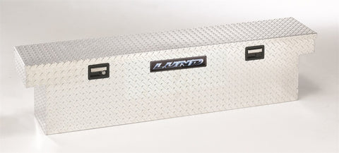 Lund Universal Aluminum Single Lid Cross Bed Box - Brite - 9300T