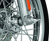 Kuryakyn Twisted Axle Caps Chrome - 1219