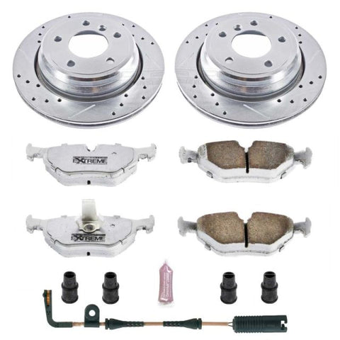 Power Stop 01-03 BMW 525i Rear Z26 Street Warrior Brake Kit - K3126-26