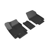 3D MAXpider 2023+ Hyundai Ioniq 5 Limited Kagu 1st Row Floormat - Black - L1HY12311509