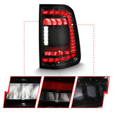 Anzo 19-23 Dodge Ram 1500 Laramie/Rebel/Limited Longhorn Full LED Sequential Signal Black Taillight - 311478