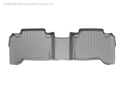 WeatherTech 05-13 Toyota Tacoma Double Cab Rear FloorLiner - Grey - 460213
