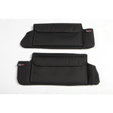 Rugged Ridge Sun Visor Organizers Black 07-09 Jeep Wrangler JK - 13305.07