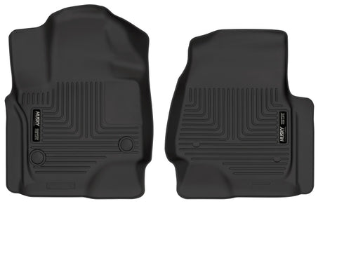 Husky Liners 18-22 Ford Expedition WeatherBeater Black Front Floor Liners - 13341