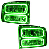Oracle 05-07 Ford F-250/350 SMD HL - Chrome - ColorSHIFT w/ 2.0 Controller - 7160-333
