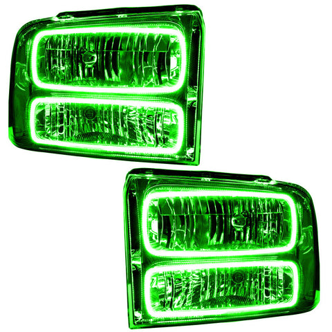 Oracle 05-07 Ford F-250/350 SMD HL - Chrome - ColorSHIFT w/ 2.0 Controller - 7160-333