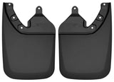 Husky Liners 2016 Toyota Tacoma w/ OE Fender Flares Custom Molded Rear Mud Guards - Black - 57941