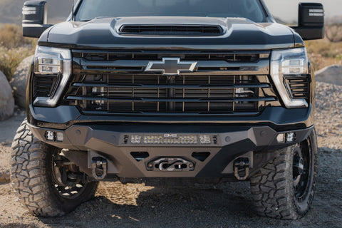 DV8 Offroad 24-26 Chevy Silverado 2500/3500 Spec Series Front Bumper - FBCS2-04