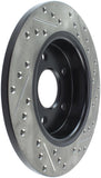 StopTech 12-15 Ford Focus w/ Rear Disc Brakes Rear Right Slotted & Drilled Rotor - 127.61099R