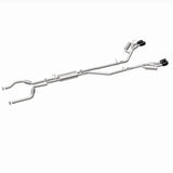 MagnaFlow 20-21 Ford Explorer 3.0L V6 Dual Exit Quad Black Chrome Tip Street Series Cat-Back Exhaust - 19515