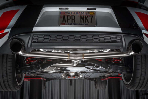 APR 18-21 Volkswagen GTI (MK7.5) Catback Exhaust System w/Front Muffler - CBK0007