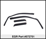 EGR 09+ Dodge Ram Pickup Crew Cab In-Channel Window Visors - Set of 4 (572751) - 572751