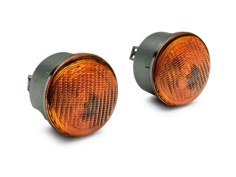 Raxiom 07-18 Jeep Wrangler JK Axial Series Replacement Turn Signal Lamps- Amber - J150569
