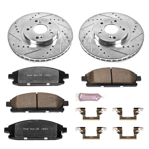 Power Stop 03-06 Acura MDX Front Z36 Truck & Tow Brake Kit - K2290-36