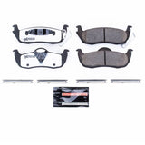 Power Stop 06-10 Jeep Commander Rear Z26 Extreme Street Brake Pads w/Hardware - Z26-1087