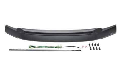 AVS 17-22 Ford F-250/F-350/F-450/F-550 Super Duty Low Profile Aeroskin Lightshield Pro - Black - 953135