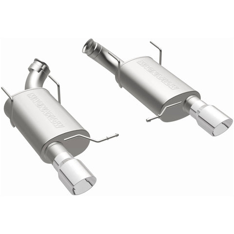 MagnaFlow 13 Ford Mustang V8 5.0L Dual Split Rear Exit Stainless Cat Back Performance Exhaust - 15151
