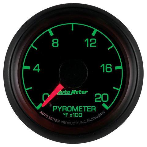Autometer Factory Match Ford 52.4mm Full Sweep Electronic 0-2000 Deg F EGT/Pyrometer Gauge - 8445