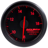 Autometer Airdrive 2-1/6in Wideband Air / Fuel Gauge 10:1-17:1 ARF Range - Black - 9178-T