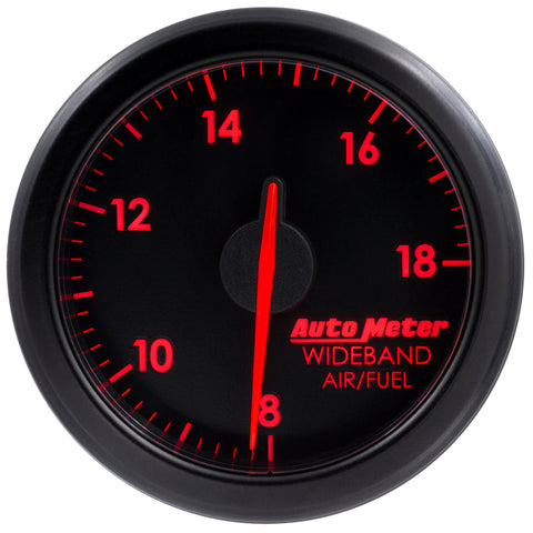 Autometer Airdrive 2-1/6in Wideband Air / Fuel Gauge 10:1-17:1 ARF Range - Black - 9178-T