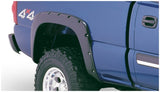 Bushwacker 21-22 Chevrolet Colorado (Ex ZR2) 74in. Bed Fleetside FF Pocket Style Flares 4pc - Sm BK - 40991-02