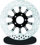 Performance Machine Disc/Carr 11.8 Revel Front - Contrast Cut Platinum - 0133-1800RELS-BMP