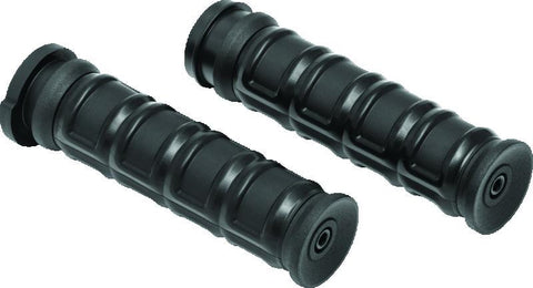 Kuryakyn Dillinger Grips Throttle-By-Wire Black - 6675