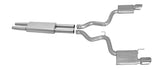 Gibson 15-17 Ford Mustang V6 3.7L 2.5in Cat-Back Dual Exhaust - Stainless - 619015