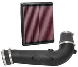 Airaid 17-18 Chevrolet Silverado / GMC Sierra V6-4.3L F/I Airaid Jr Intake Kit - Oiled / Red Media - 200-752