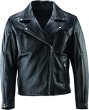 River Road Ironclad Classic Leather Jacket Black - Small - 094369