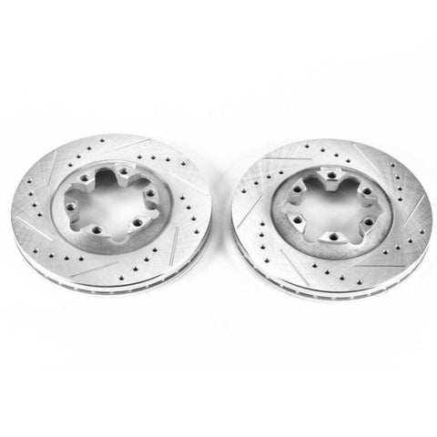Power Stop 04-08 Chevrolet Colorado Front Evolution Drilled & Slotted Rotors - Pair - AR8653XPR