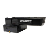 Moroso Ford 351W Road Race Front Sump 8 Inch Deep Steel Oil Pan - Black Powder Coat - 20539