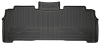 Husky Liners 2017 Chrysler Pacifica (Stow and Go) 2nd Row Black Floor Liners - 14011