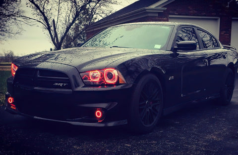 Oracle Dodge Charger 11-14 Halo Kit - ColorSHIFT w/ BC1 Controller - 2234-335
